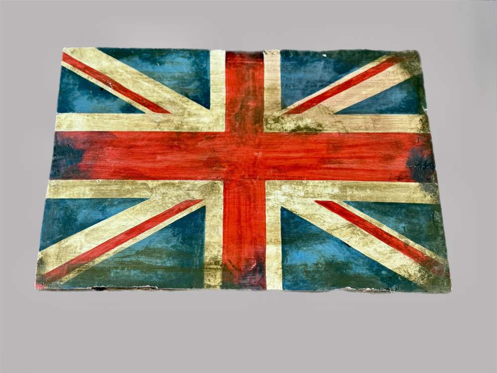 Handcrafted Union Jack Wall Plaque – Made from Recycled Door Frame - Image 4